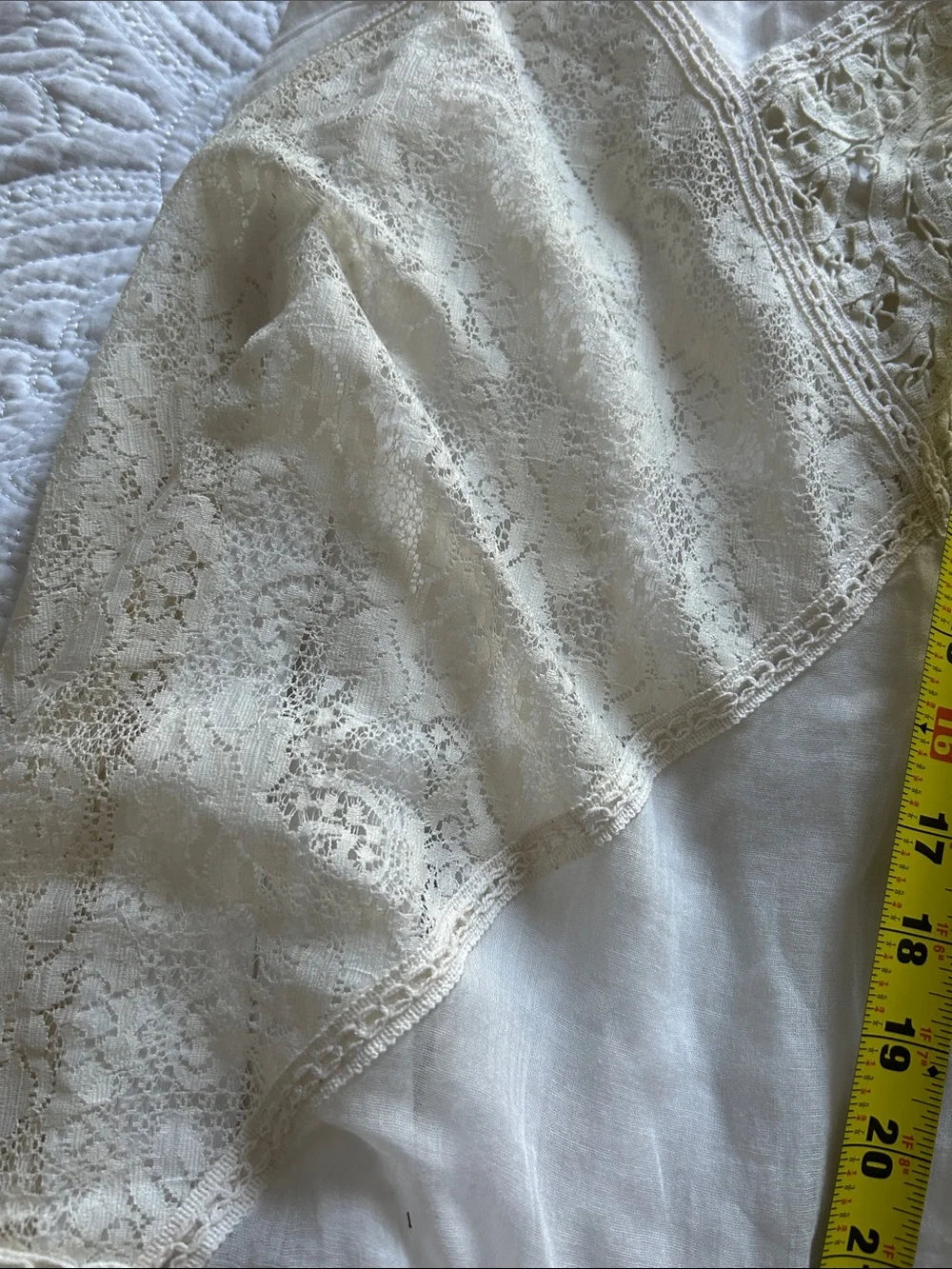 Free People Cream AngelLace Halter Mini Dress Size XS